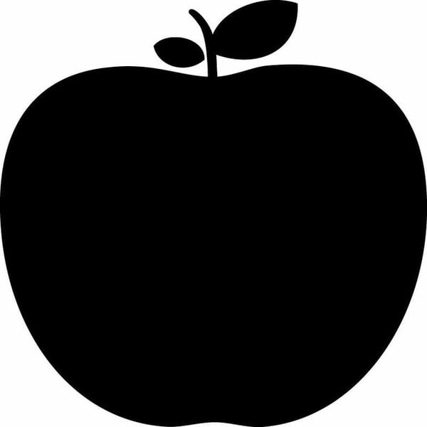 Стикер за бяла дъска с течен тебешир Apple Blackboard - Ambiance-image-1