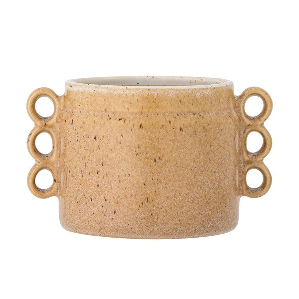 Глинено ръчно рисувано покритие за кашпа ø 15 cm Souri – Bloomingville