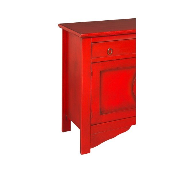 Červená komoda Evergreen House Credenza-image-2
