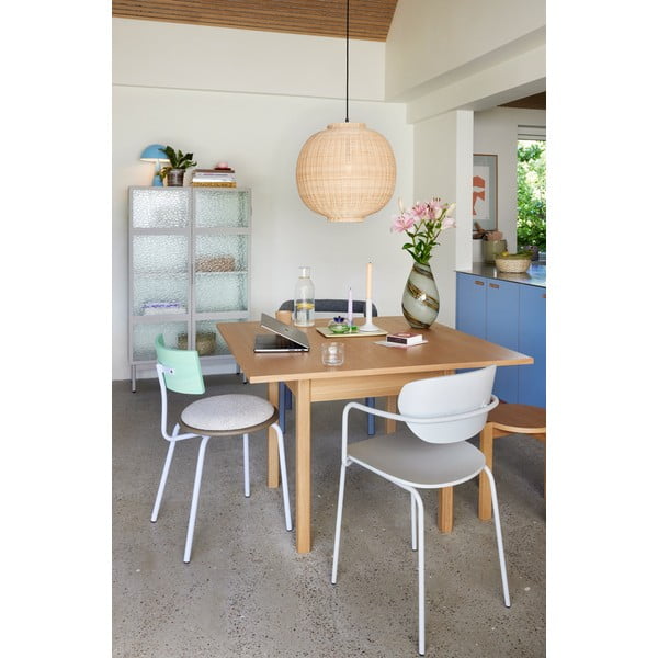 Светлосиви трапезни столове в комплект от 4 бр. Arch – Hübsch-image-2