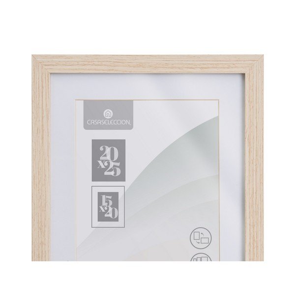 Стояща/висяща рамка в естествен цвят 22,5x28 cm Sencillo – Casa Selección-image-2