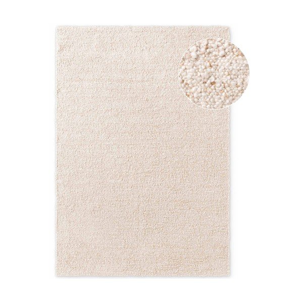 Кремав ръчно изработен килим от букле 160x230 cm Notting Hill Portobello – Ted Baker