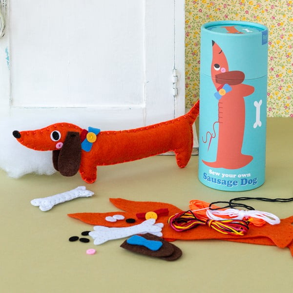 Творчески комплект Sew Your Own Sausage Dog – Rex London-image-1