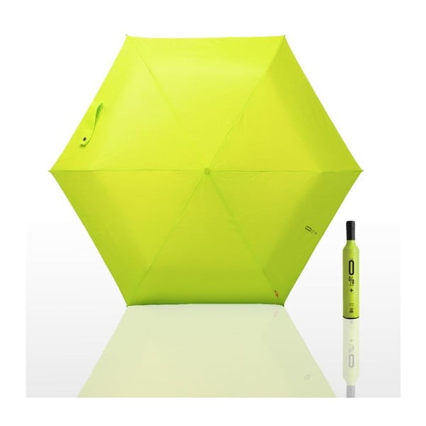 Skládací deštník 0 % plus, zelený