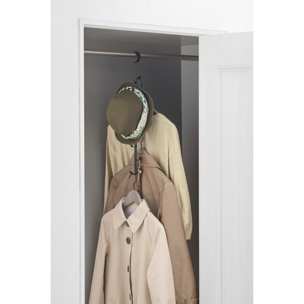 Черна висяща закачалка Yamazaki Tower - YAMAZAKI-image-1