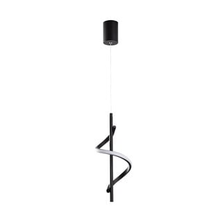 Черно LED висящо осветително тяло ø 16 cm Likma – Opviq lights