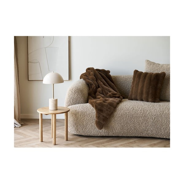 Декоративна възглавница от изкуствена кожа 45x45 cm Galena – House Nordic-image-1