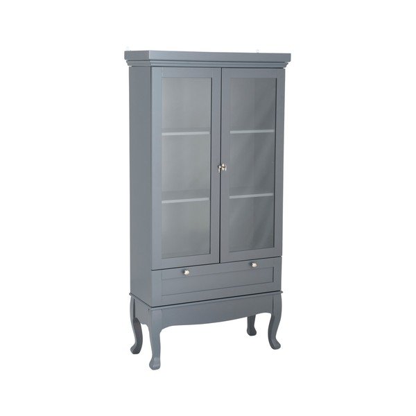 Сива висяща витрина от МДФ 85x170,5x35 cm Prato – Ellos Home