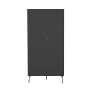 Гардероб антрацит 99x200 cm Bodo - Tvilum