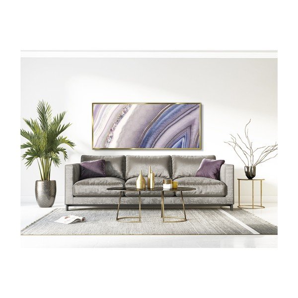 Картина Розова порта, 126 x 51 cm Pink Agate - Styler-image-2