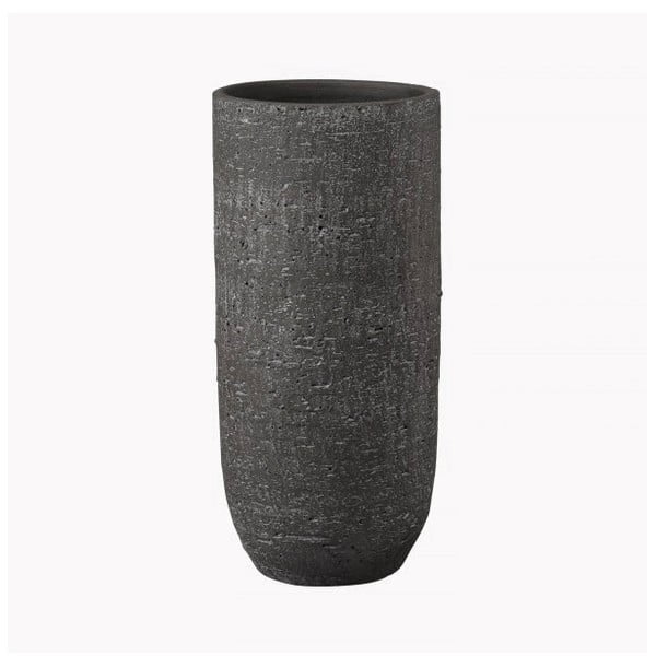 Тъмнокафява керамична ваза Portland, височина 50 cm - Big pots