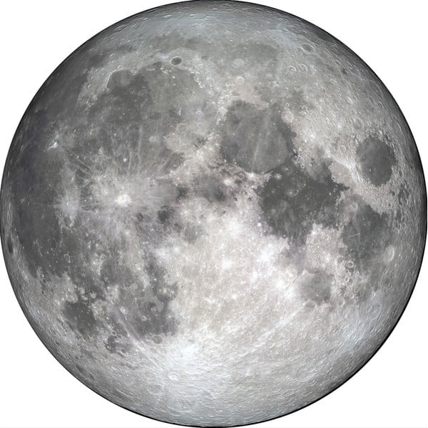 Изображение 70x70 cm The Moon - Malerifabrikken