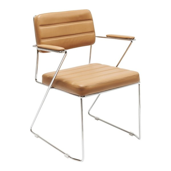 Hnědá židle Kare Design Dottore Brown