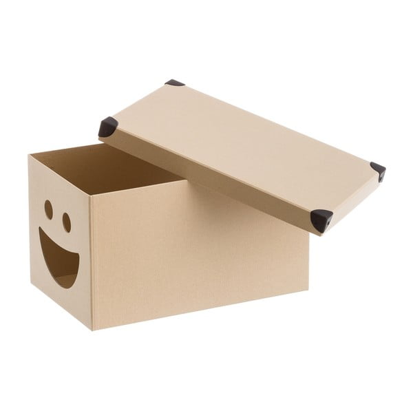 Картонени детски кутии за съхранение в комплект от 10 броя Smile - Casa Selección-image-1