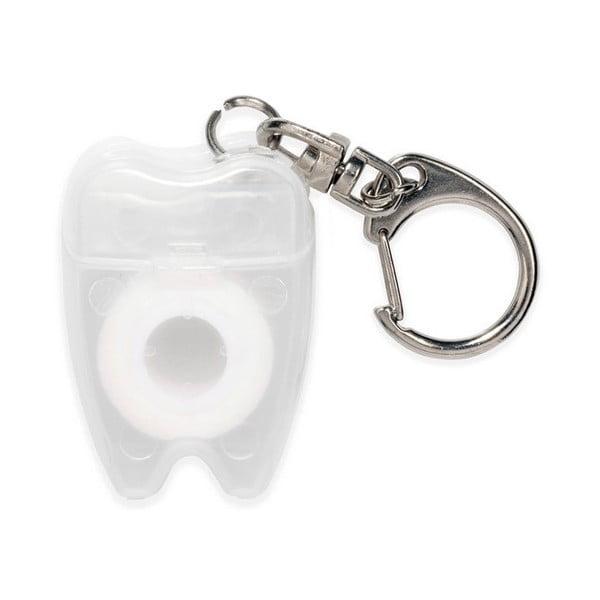 Ключодържател с конци за зъби Конци за зъби - Kikkerland