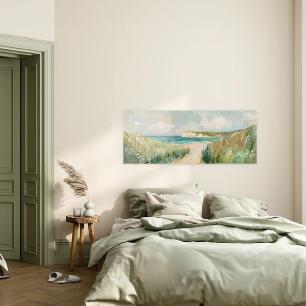 Картина 60x150 cm Gouache Sea – Styler-image-1