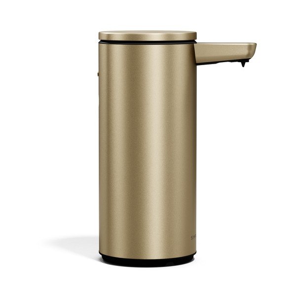 Матово златист автоматичен стоманен диспенсер за сапун 266 ml – simplehuman-image-4