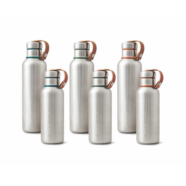 Изолирана вакуумна бутилка Ocean Blue Black + Blum, 500 ml - Black + Blum-image-1