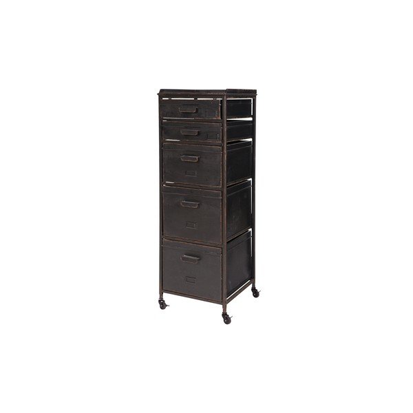 Комод с чекмеджета Черен Stuff - BePureHome-image-1