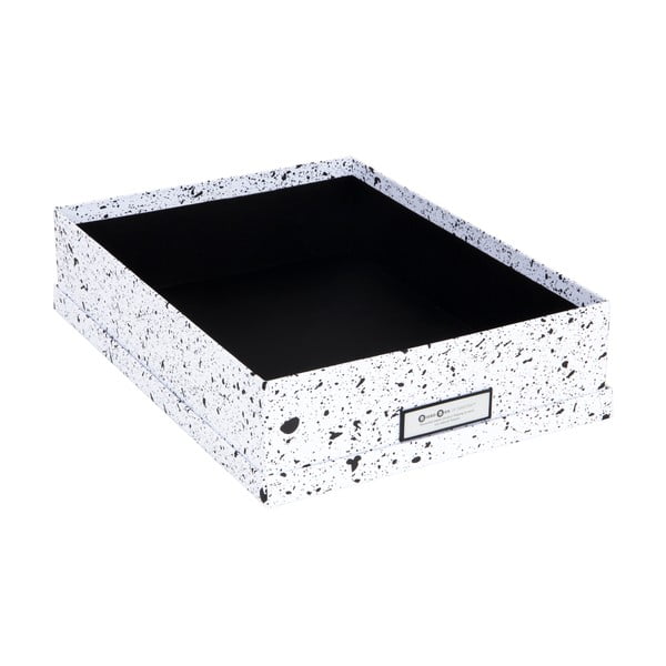 Черно-бяла кутия за съхранение Oskar - Bigso Box of Sweden-image-2