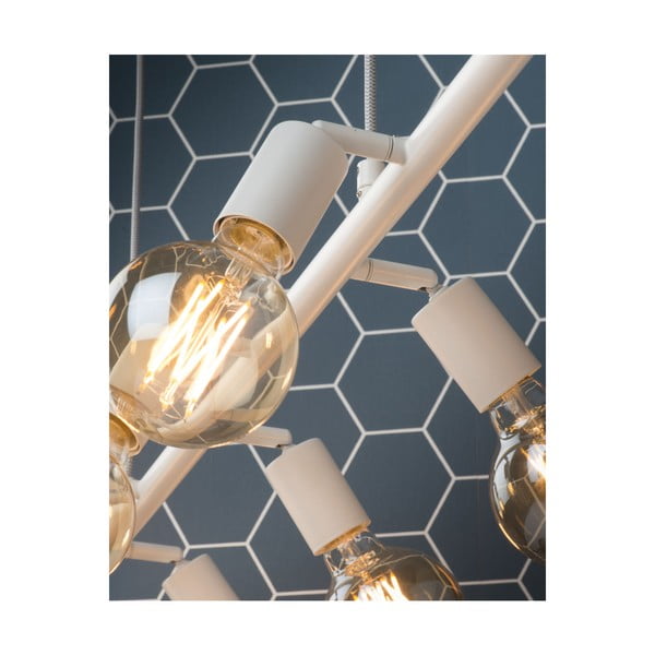 Бяло висящо осветително тяло Miami - it's about RoMi-image-2