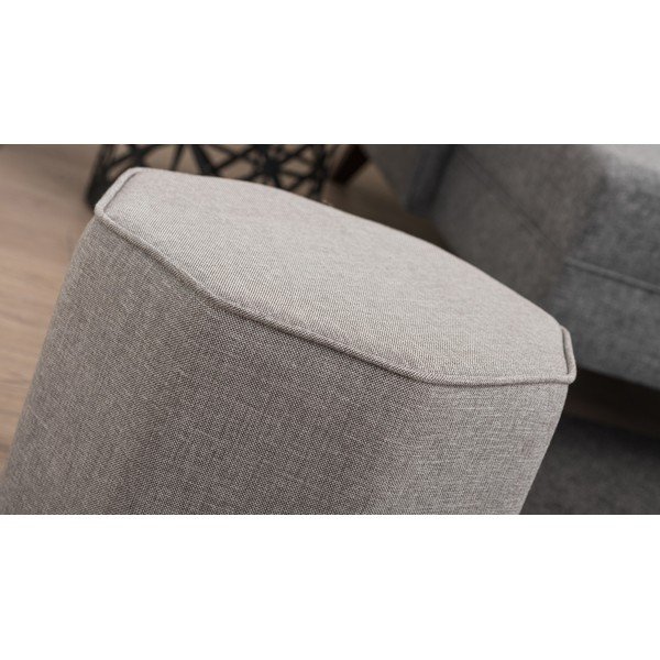 Светлокафява табуретка Hexa – Balcab Home-image-3