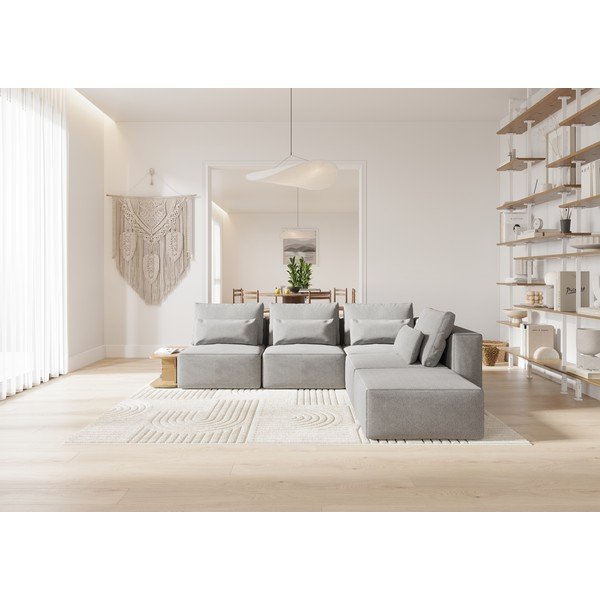 Сив модулен диван Riposo Ottimo – Sit Sit-image-2