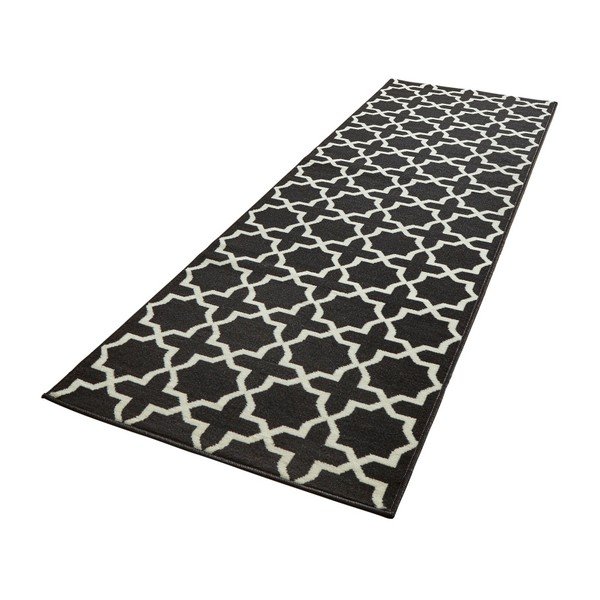 Черно-бяла пътека, 80 x 200 cm Basic Glam - Hanse Home-image-2