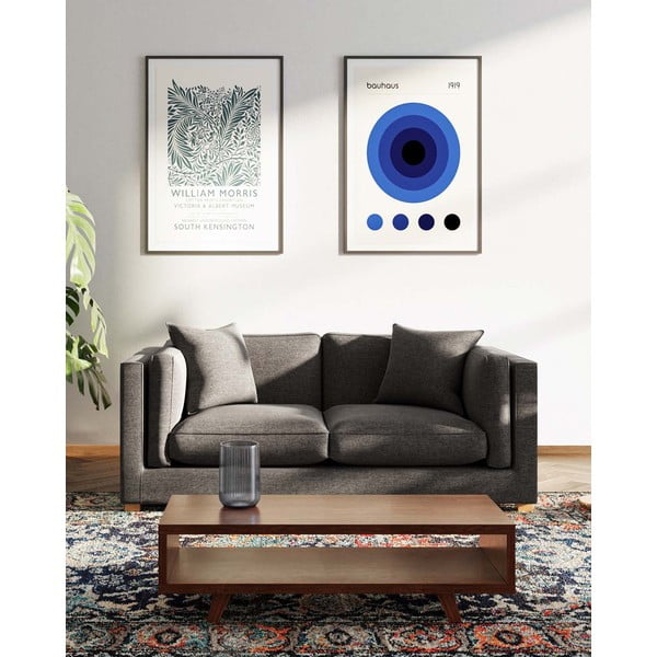 Антрацитен диван 195 cm Pomo - Ame Yens-image-3