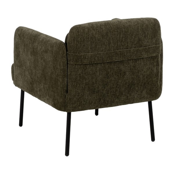 Зелено шенилово кресло Bind – Ixia-image-4