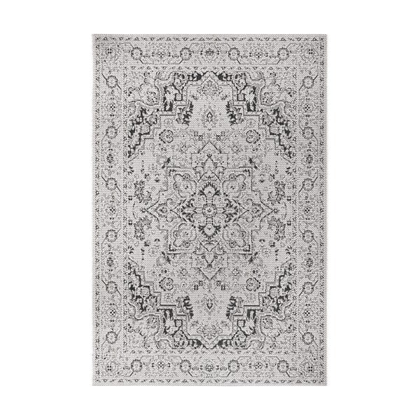 Черно-бежов килим за открито Vienna, 120 x 170 cm - Ragami