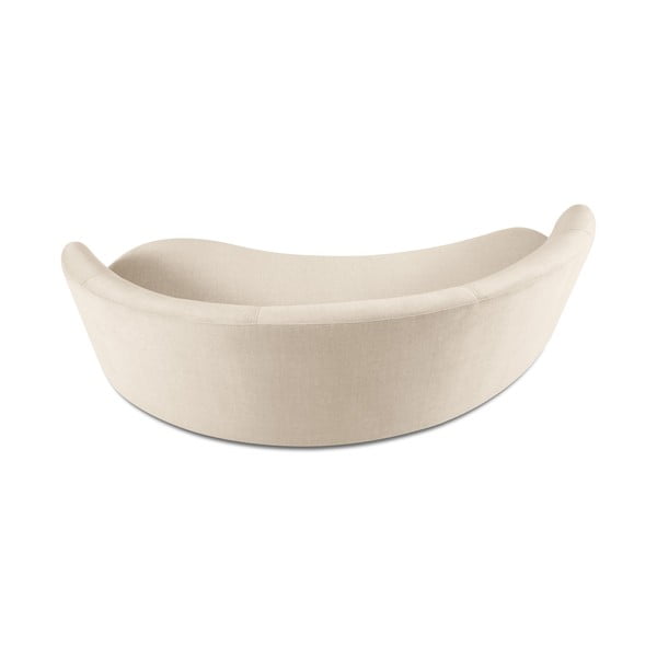 Бежов кадифен асиметричен диван , вдясно Debbie - Mazzini Sofas-image-3