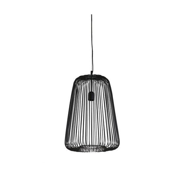 Черна лампа за таван ø 35 cm Rilanu - Light & Living