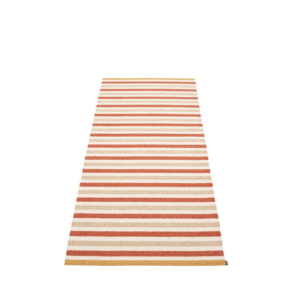 Пътека за открито и закрито в тухлен и кремав цвят 85x200 cm Teo Brick – Pappelina