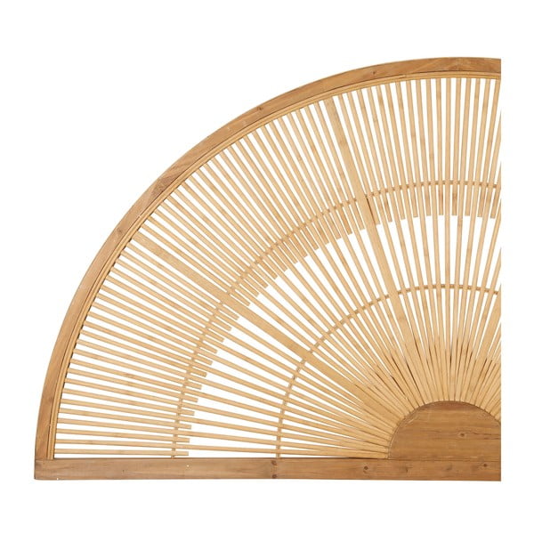 Дървено-бамбукова декорация за стена 159x80 cm Solor - Sema-image-3