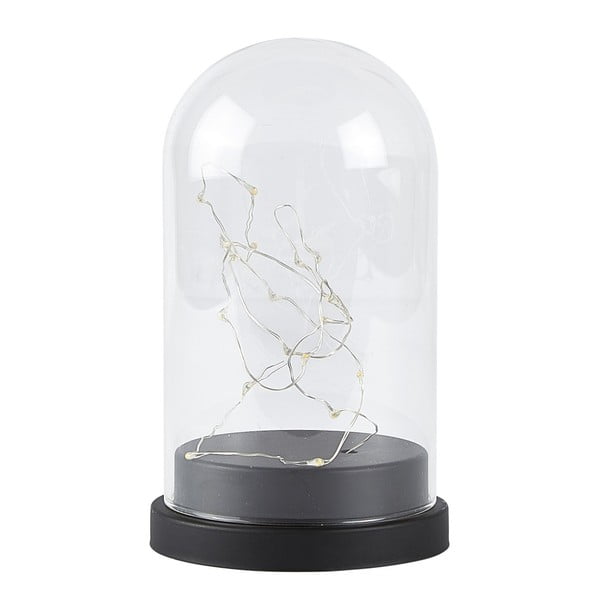 Фенер с LED светлини Frozen, височина 18 cm - Villa Collection