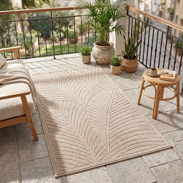 Бежова пътека за открито и закрито 80x250 cm Nova 1203 – Ayyildiz Carpets-image-1