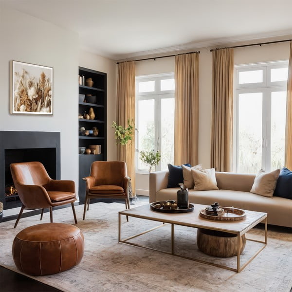 Картина 50x50 cm Dried Flowers – knor-image-1