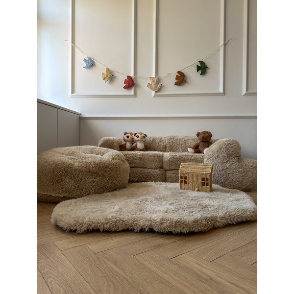 Детски стол в светло естествен цвят Mammoth – Meowbaby-image-2