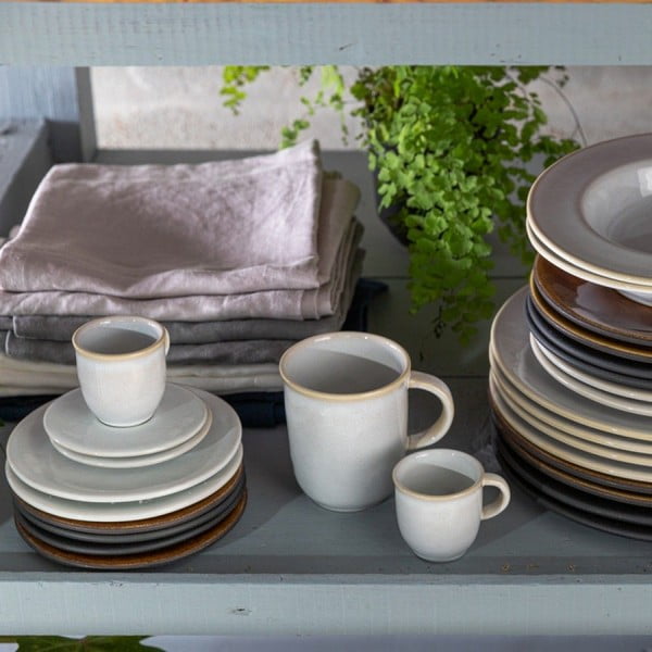 Бяла керамична чаша за еспресо 80 ml Roda - Costa Nova-image-1