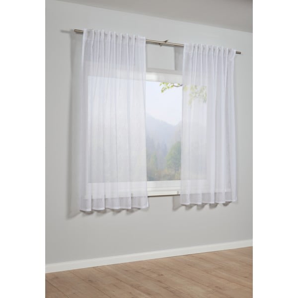 Бяла завеса 175x140 cm Grafik - Gardinia-image-1