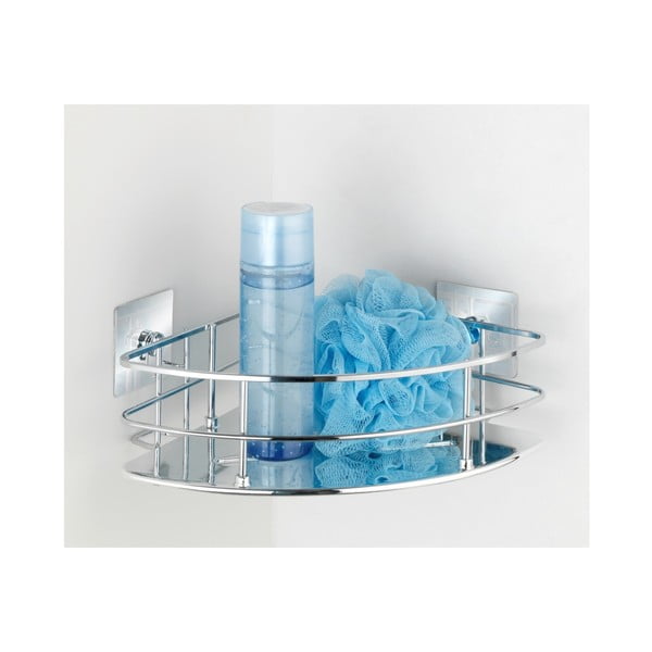 Самоносеща ъглова етажерка Quadro - Wenko-image-1