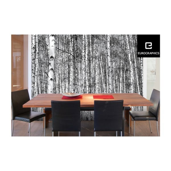 Velkoformátová tapeta Eurographics Birch Forest, 254 x 366 cm