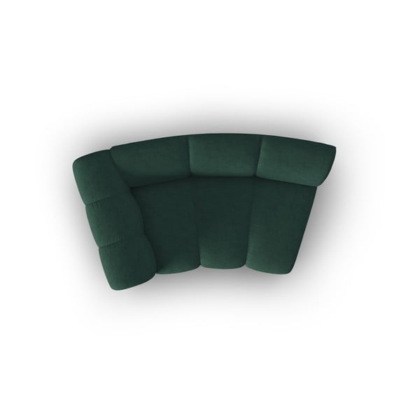 Зелен модул за диван (ляв ъгъл) Lupine - Micadoni Home-image-4
