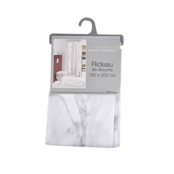 Завеса за душ 180x200 cm Marbre – douceur d'intérieur-image-1