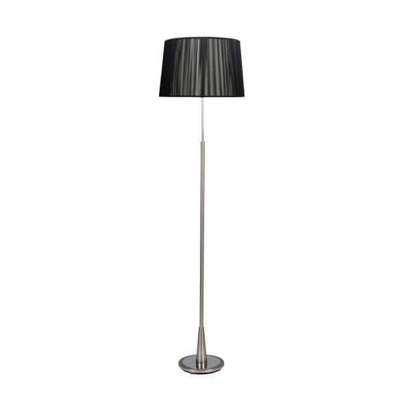 Подова лампа в черно и сребристо (височина 146 cm) Dera - Candellux Lighting