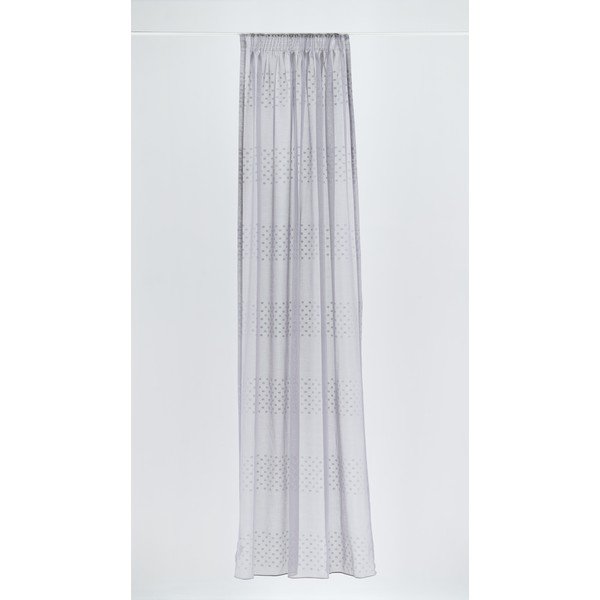 Сива завеса 140x260 cm Aurea - Mendola Fabrics-image-1