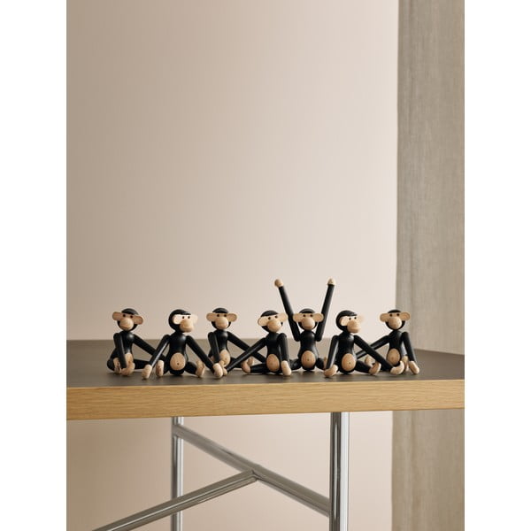 Статуетка за окачване от масивно дъбово дърво Monkey - Kay Bojesen Denmark-image-4