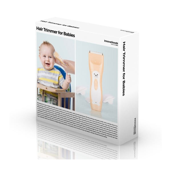 Акумулаторна машинка за подстригване на коса за бебета - InnovaGoods-image-2