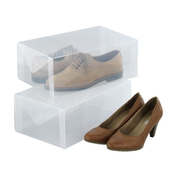 Комплект от 2 кутии за съхранение на обувки - Wenko